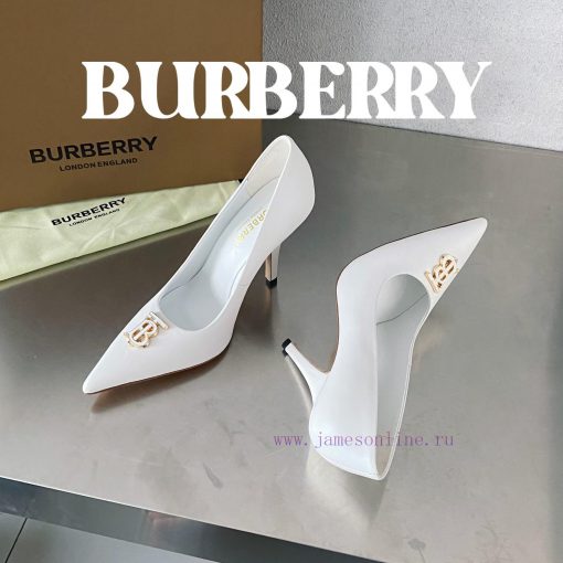 Burberryyburberry 𝑩𝒖𝒓𝒃𝒆𝒓𝒓𝒚𝒚𝘽𝙪𝙧𝙗𝙚𝙧𝙧𝙮𝙮 Burberry 2024 Latest Release High Heels Lazy Retro Elegrn4tmctz - Image 6