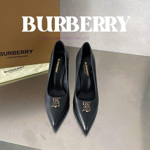 Burberryyburberry 𝑩𝒖𝒓𝒃𝒆𝒓𝒓𝒚𝒚𝘽𝙪𝙧𝙗𝙚𝙧𝙧𝙮𝙮 Burberry 2024 Latest Release High Heels Lazy Retro Elego216llij - Image 3