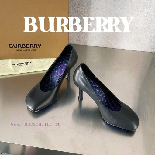Burberryyburberry 𝑩𝒖𝒓𝒃𝒆𝒓𝒓𝒚𝒚𝘽𝙪𝙧𝙗𝙚𝙧𝙧𝙮𝙮𝙮⼋利 2024 Latest High Heel Lazy Retro Elegant Intellectuay7ftd8nw - Image 5