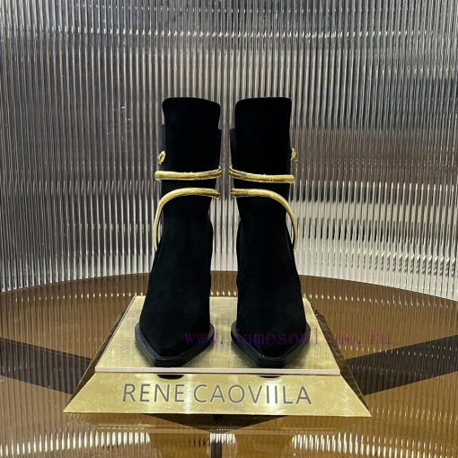 R ᴇɴᴇ C ᴀᴏᴠ ɪʟʟᴀ | 2024 snake shaped autumn and winter explosive elastic short boots, high hrxxi2wyy