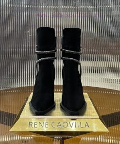 R ᴇɴᴇ C ᴀᴏᴠ ɪʟʟᴀ | 2024 snake shaped autumn and winter explosive elastic short boots, high hbp6vubhr