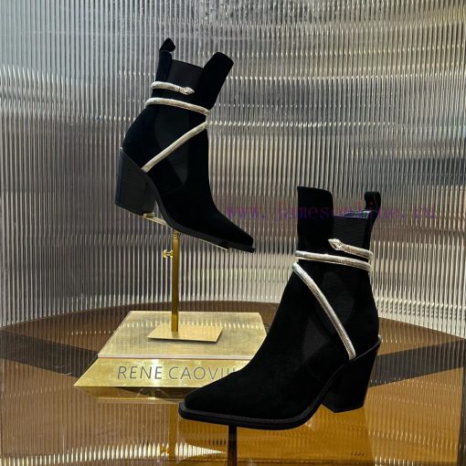 R ᴇɴᴇ C ᴀᴏᴠ ɪʟʟᴀ | 2024 snake shaped autumn and winter explosive elastic short boots, high hz45p3afk - Image 6