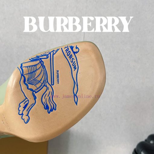 Burberryyburberry 𝑩𝒖𝒓𝒃𝒆𝒓𝒓𝒚𝒚𝘽𝙪𝙧𝙗𝙚𝙧𝙧𝙮𝙮𝙮⼋利 2024 Latest High Heel Lazy Retro Elegant Intellectuaucashmjn - Image 12