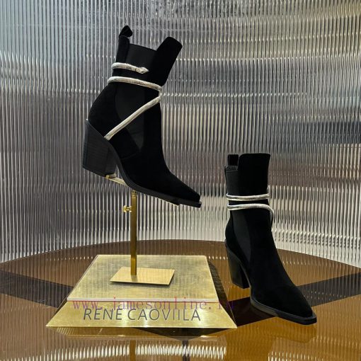 R ᴇɴᴇ C ᴀᴏᴠ ɪʟʟᴀ | 2024 snake shaped autumn and winter explosive elastic short boots, high hz45p3afk - Image 7