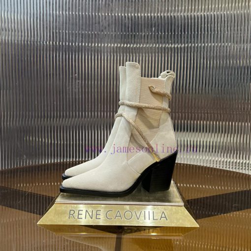 R ᴇɴᴇ C ᴀᴏᴠ ɪʟʟᴀ | 2024 snake shaped autumn and winter explosive elastic short boots, high h4z1n8rbs - Image 3