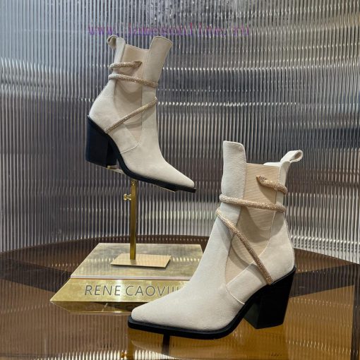 R ᴇɴᴇ C ᴀᴏᴠ ɪʟʟᴀ | 2024 snake shaped autumn and winter explosive elastic short boots, high h4z1n8rbs - Image 6
