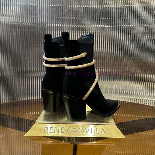 R ᴇɴᴇ C ᴀᴏᴠ ɪʟʟᴀ | 2024 snake shaped autumn and winter explosive elastic short boots, high hrj1maxdu - Image 4