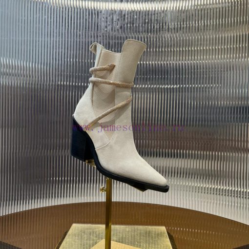 R ᴇɴᴇ C ᴀᴏᴠ ɪʟʟᴀ | 2024 snake shaped autumn and winter explosive elastic short boots, high h4z1n8rbs - Image 8