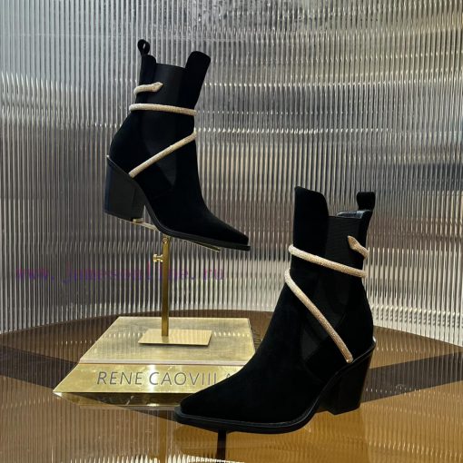 R ᴇɴᴇ C ᴀᴏᴠ ɪʟʟᴀ | 2024 snake shaped autumn and winter explosive elastic short boots, high hrj1maxdu - Image 6