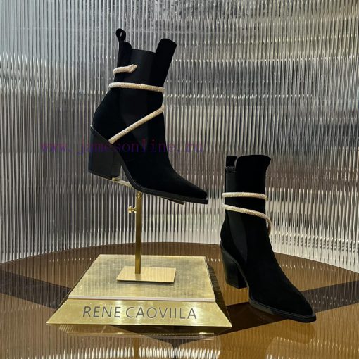 R ᴇɴᴇ C ᴀᴏᴠ ɪʟʟᴀ | 2024 snake shaped autumn and winter explosive elastic short boots, high hrj1maxdu - Image 7