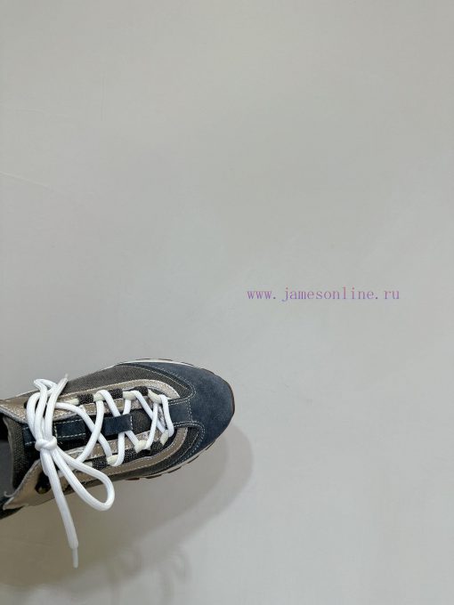 Brunello Cucinelli autumn and winter new couple style lace up series casual shoesBC is a weluniqdtlt - Image 9