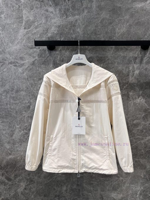 ZW61073 Moncler 25Ss Spring/Summer New Clisson Lace Hollow Fashion Splicing Coat 丨 YB Developed g5ildz8h