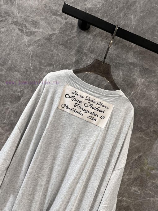 ZT61072 Acne Studios 25Ss Spring/Summer New Jennie Same Loose Bubble Sleeve Cloud T 丨 Yb Develo pn488td7 - Image 5