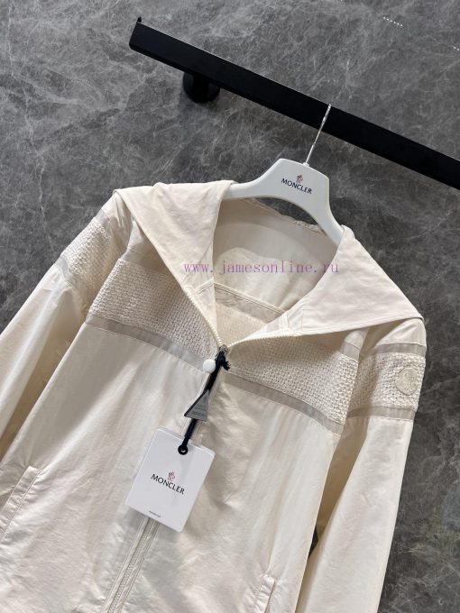 ZW61073 Moncler 25Ss Spring/Summer New Clisson Lace Hollow Fashion Splicing Coat 丨 YB Developed g5ildz8h - Image 5