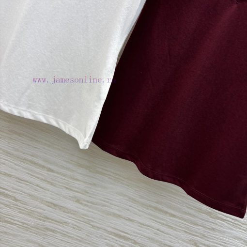 CT77525 Hermes V-neck T-shirt With Minimalist Vintage Style Made Up Of Classic Beads And Beads ydqzxf6v - Image 8