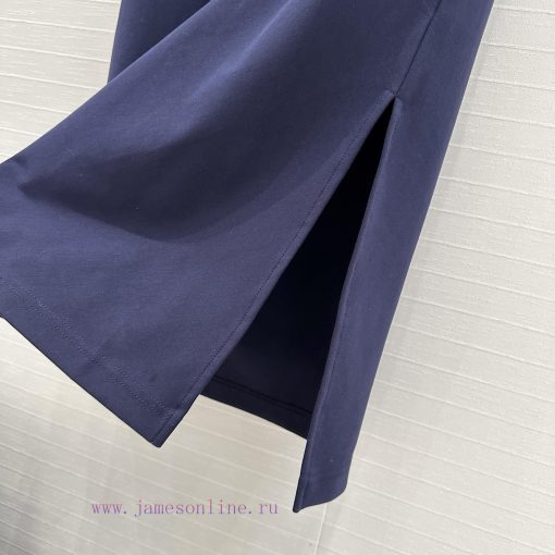 Strongly Recommend BL77536 Miu Collection 25 Spring/Summer New Product Color Contrasting Polo C m6976p6o - Image 9