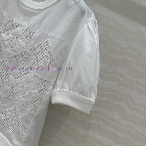 🤞 AT77539 Coco Chanel Girls' French Court Style Short Sleeved Top Is A Hard To Find Hot Item Wi 1wdoyrny - Image 6