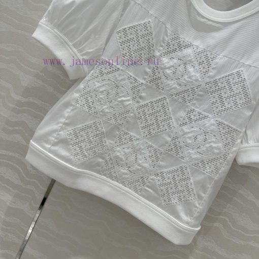 🤞 AT77539 Coco Chanel Girls' French Court Style Short Sleeved Top Is A Hard To Find Hot Item Wi 1wdoyrny - Image 7