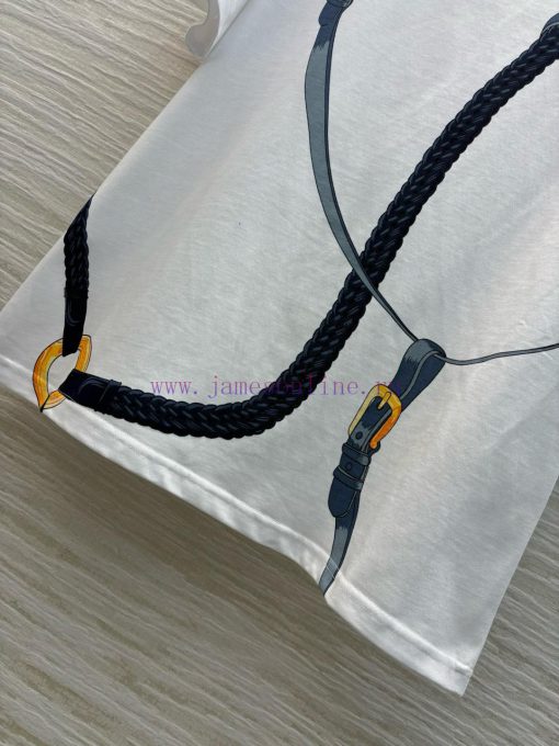CT77559 Her Home 25 New Item Chain Print Round Neck T-shirt Customized With 100% Pure Cotton Fa whic1jcm - Image 8