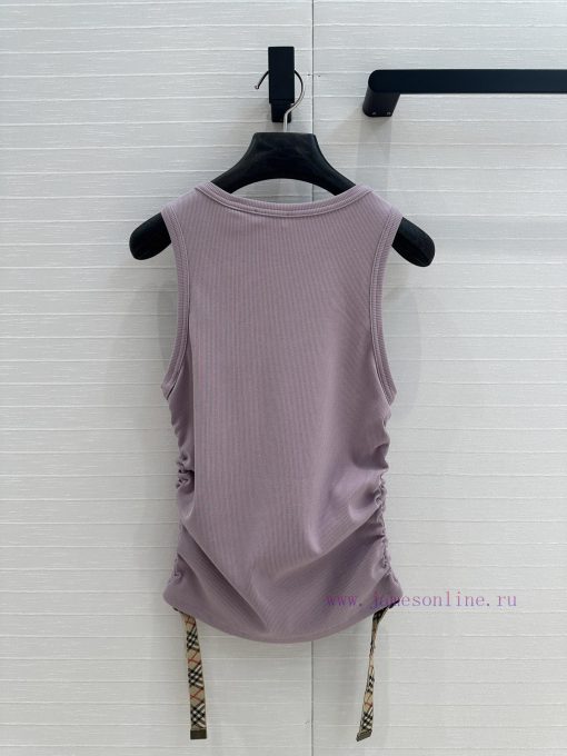 BT77563 Burberry 25 Spring/Summer New Product Long Term Fashionable Single Character Pattern Dr b3u1d382 - Image 10