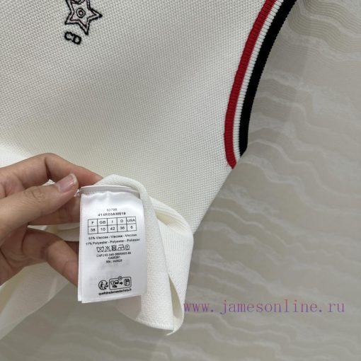 AT77565 Miss Dior Tennis Sport Knitted 🧶 Tank Top Temperament U-neck Slim Fit Versatile And Not aputl3n9 - Image 9