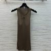 CT77568 Loewe 25 Spring/Summer Lightweight And Comfortable Round Neck Logo Irregular Tank Top W f9s76bsm