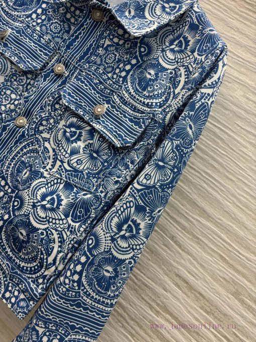 CW77576 Dior 25 Early Spring Butterfly Paisley Bee Pattern Series Example Blue And White Porcel te79q9iv - Image 6