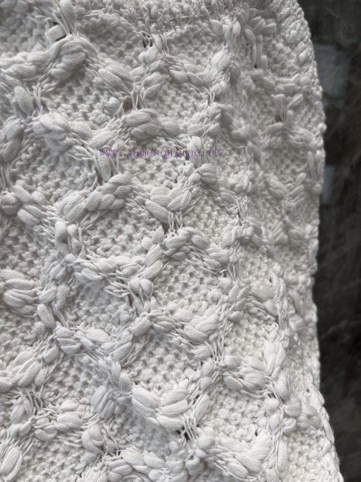 ZT61079 Chanel 25Ss Spring/Summer New Handmade Hook And Flower Knitted Tank Top | Developed By 98d7dd8s - Image 6