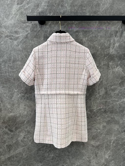 ZW61080 Chanel 25Ss Spring/Summer New Collar Medium To Long Coarse Nylon Coat | YB Developed Im 7r2armqy - Image 3