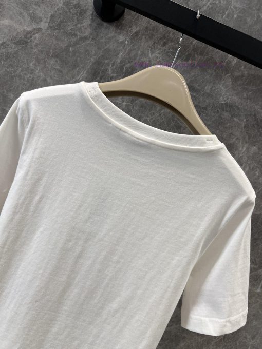 ZT61085 Burberry 25Ss Spring/Summer New Knight Warrior Embroidered Round Neck Short Sleeve T-sh f6fdqjrk - Image 5