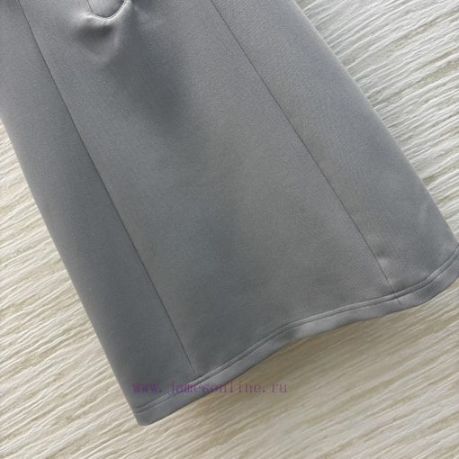 CL76302 Louis Vuitton Spring/Summer 25 Contrasting Stand Up Collar Sleeveless Dress With A Thre jud9chan - Image 7