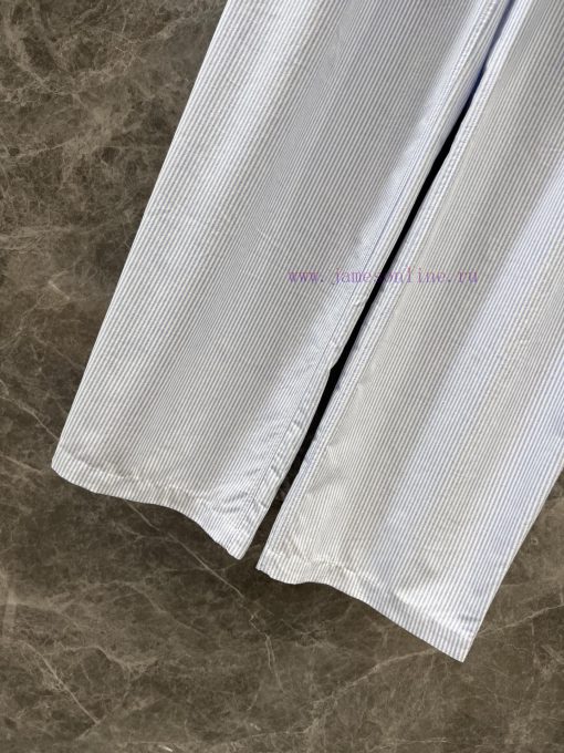 ZK60706 Alexander Wang 25Ss Spring/Summer New Splicing Striped Wide Leg Pants | YB Development 4i3osmom - Image 8