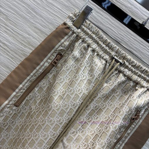 CK76628 Dior 25 Early Spring Classic Letter Jacquard Logo Letter Ribbon Splicing Straight Leg W emj05m5o - Image 4