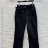CK76672 Louis Vuitton 25 Early Spring New Collection Waist Sealed Straight Leg Jeans Are A Vers 5e1x1k49