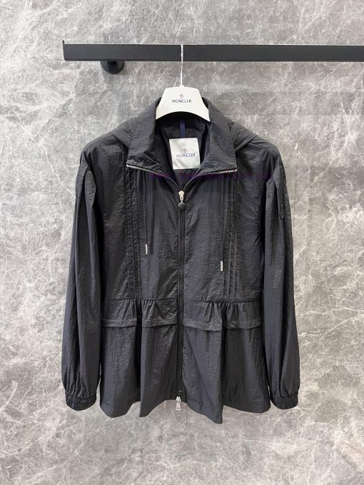 ZW60900 Moncl * 25Ss Spring/Summer New Lightweight Nylon Hoodie | The Sleeves Are Designed With 4dwbpof8 - Image 2
