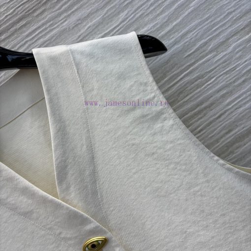 CW77091 Schiaparelli 25 Spring/Summer With A Variety Of Button Decorations And Customized Fabri 32iupnxj - Image 5