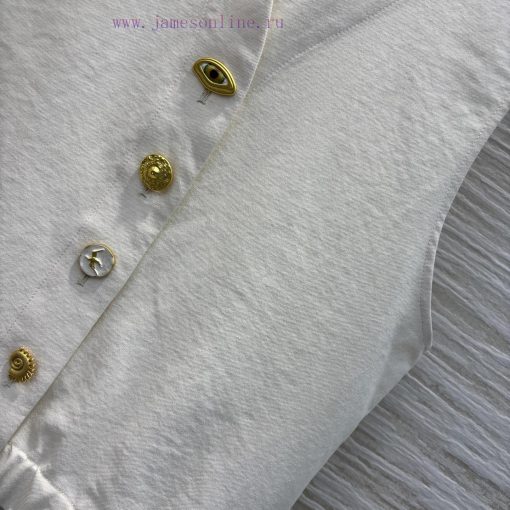 CW77091 Schiaparelli 25 Spring/Summer With A Variety Of Button Decorations And Customized Fabri 32iupnxj - Image 7