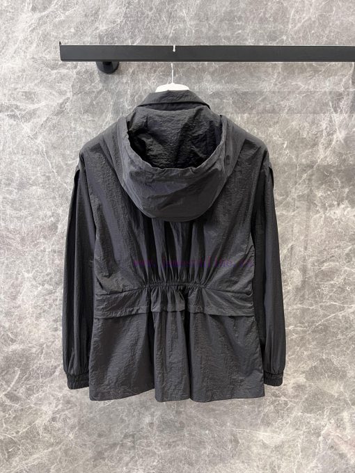 ZW60900 Moncl * 25Ss Spring/Summer New Lightweight Nylon Hoodie | The Sleeves Are Designed With 4dwbpof8 - Image 4