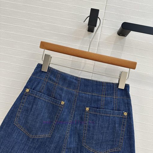 Strongly Recommend BK77158 Zi * M25ss Vacation New Product 2-button High Waisted Denim Shorts W vip5lpo8 - Image 10