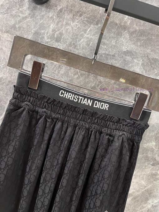 ZK60951 Dior 25Ss Spring/Summer New Collection Letter Jacquard Contrasting Color Elastic Waist jvgtmhrz - Image 4