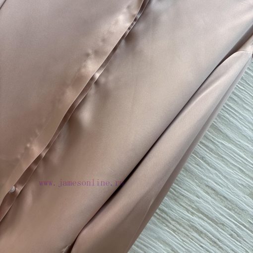 CC77316 ScHermes 25 Early Spring New Item Collar Long Sleeved Shirt With High-end Feel Acetate od0dtp1z - Image 7
