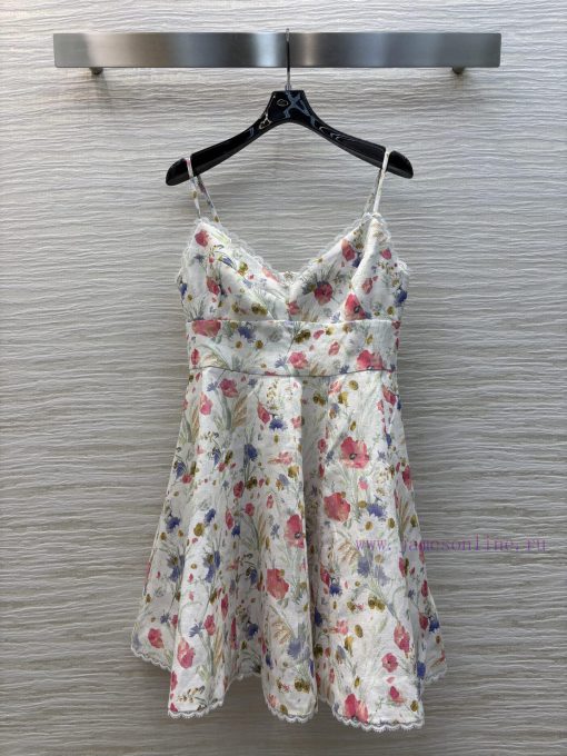 CL77367 Super Beauty Vacation Style Australian ZM 25 Spring/Summer Floral Camisole Dress Made O 0jmo269p - Image 2