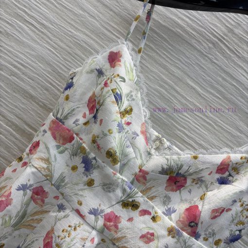 CL77367 Super Beauty Vacation Style Australian ZM 25 Spring/Summer Floral Camisole Dress Made O 0jmo269p - Image 4