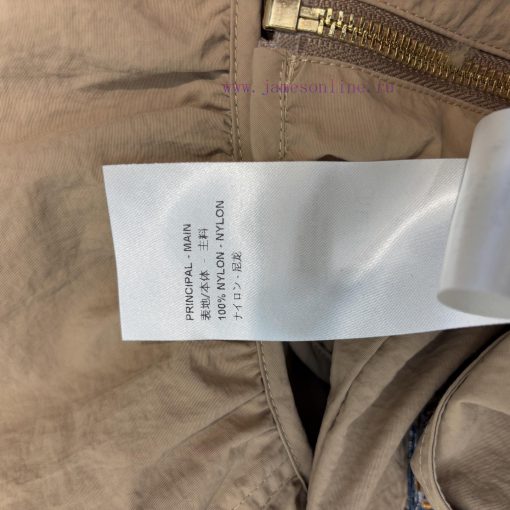 CB77508 Louis Vuitton 25 Spring/Summer Khaki Flight Seal Zipper Double Pocket Half Skirt Drawst vx0o5wft - Image 10
