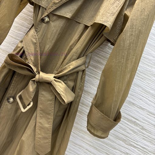 CW77369 YSL 25 Spring/Summer Double Breasted Long Classic Loose Windproof Coat. A Must-have Sun 4o8hznyc - Image 7