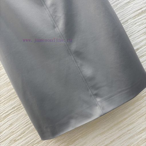 CL77372 Louis Vuitton 25 New Style Contrasting Lapel Sleeveless Dress With Contrasting Half But u4o04xox - Image 7