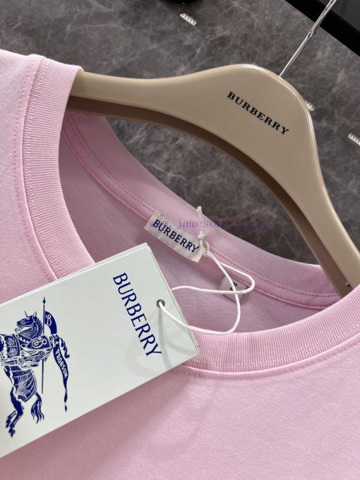 ZT61059 Burberry 25Ss Spring/Summer New Knight Warrior Embroidered Round Neck Short Sleeve T-sh dtohlrur - Image 9