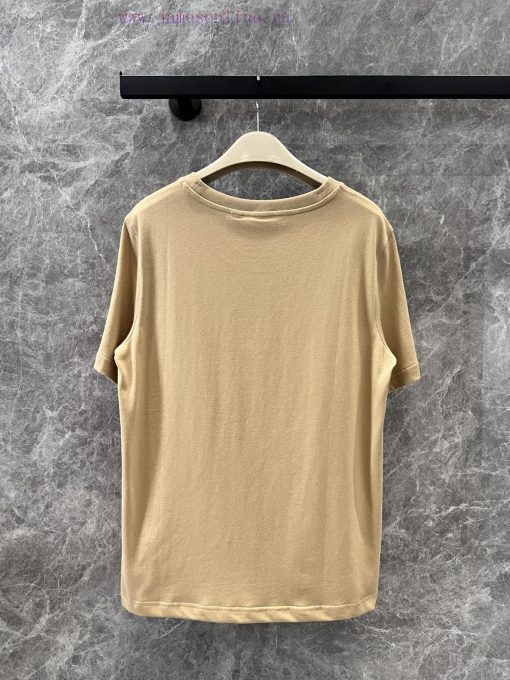 ZT61059 Burberry 25Ss Spring/Summer New Knight Warrior Embroidered Round Neck Short Sleeve T-sh 15yebbud - Image 3