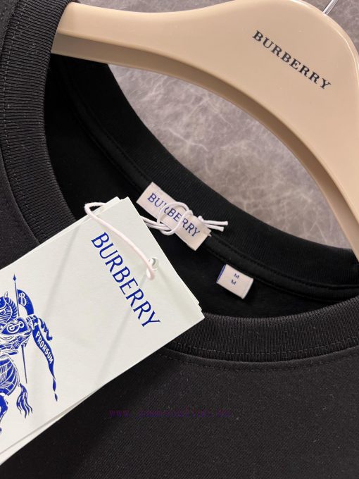 ZT61059 Burberry 25Ss Spring/Summer New Knight Warrior Embroidered Round Neck Short Sleeve T-sh wqtgvc3y - Image 8