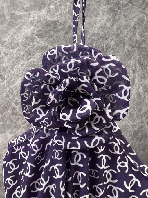 ZL61066 Chanel 25Ss Summer New Vacation Flower Strap Dress | YB Developed High Custom Silk Tran eslcb3n8 - Image 5
